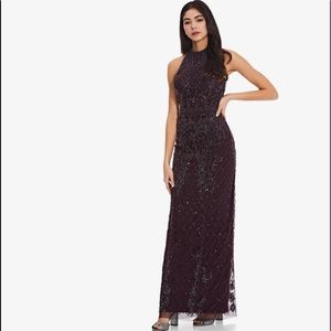 Plum Adrianna Papell Woman’s formal dress/Mother of the bride